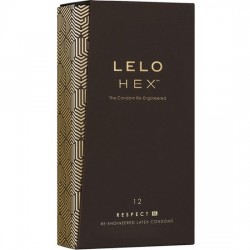 comprar LELO HEX PRESERVATIVOS RESPECT XL 12UDS