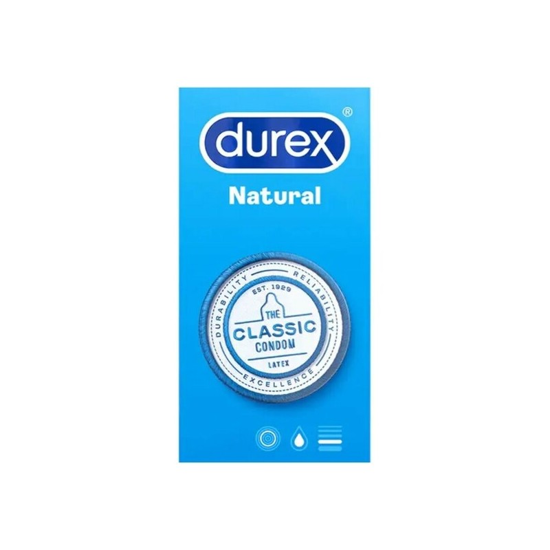 DUREX NATURAL 6 UDS