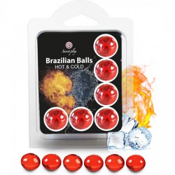 comprar SECRET PLAY SET 6 BRAZILIAN BALLS EFECTO HOT & COLD