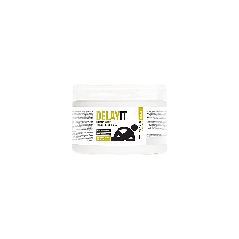 DELAY IT BUILDING YOU UP TO YOUR FULL POTENTIAL GEL RETARDANTE 500ML