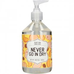 comprar LUBRICANTE ANAL - NEVER GO IN DRY - 500 ML