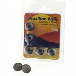 comprar 5 BRAZILIAN BALLS EXPLOSION DE AROMAS GEL EXCITANTE EFECTO FRESH
