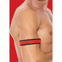 comprar OUCH PUPPY PLAY - NEOPRENE ARMBANDS - ROJO